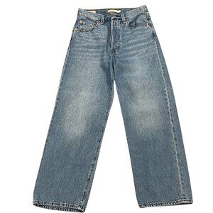 Levi's Ribcage Straight Ankle Jeans, Light-Med Wash, 27